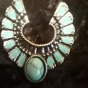 Turquoise Statement Necklace